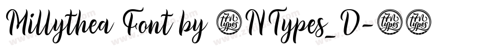 Millythea Font by 7NTypes_D字体转换